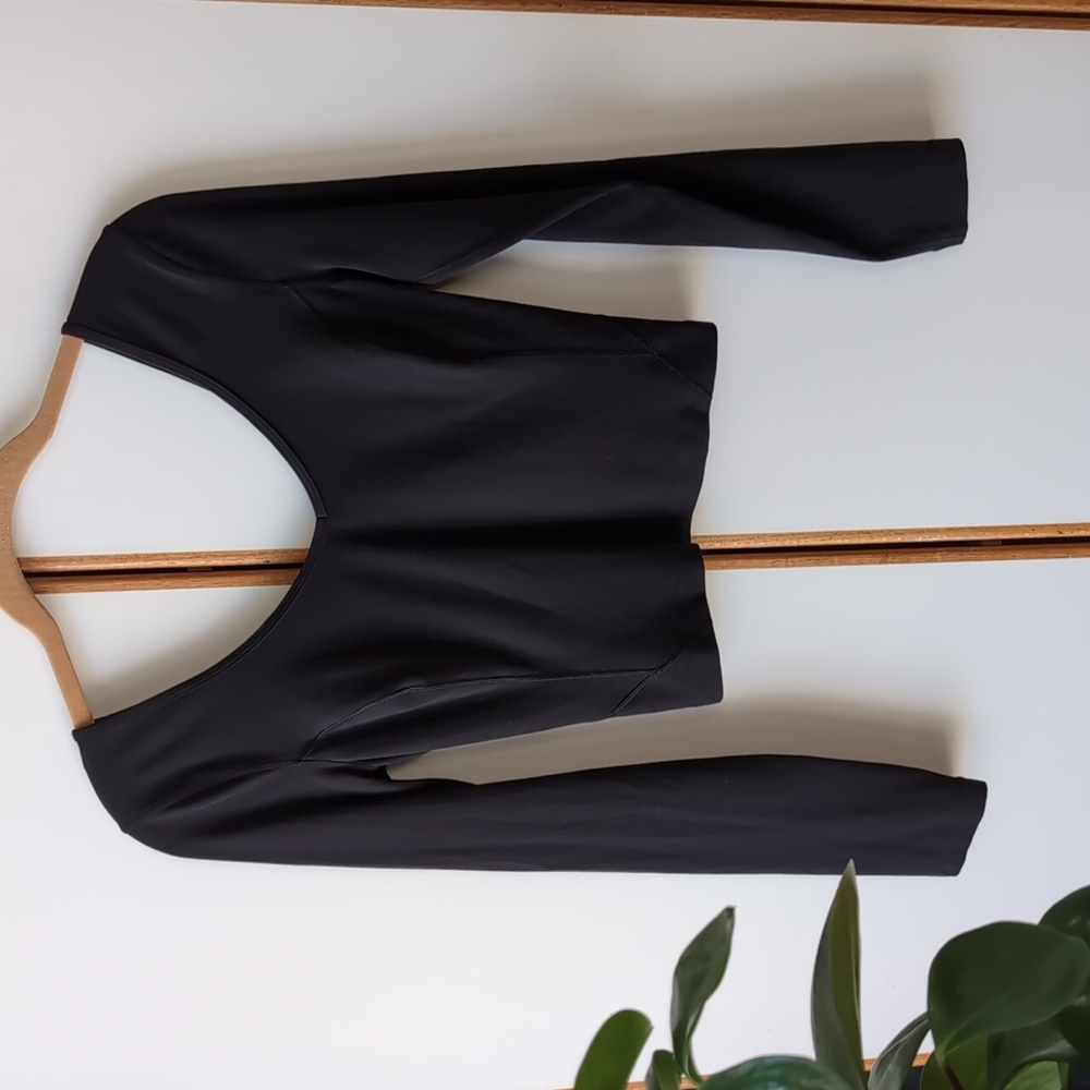 NWOT Lululemon Align Long Sleeve Tee 6 Black Crop